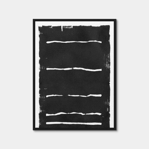 Black Background Wall Art — Framed Canvas Format preview