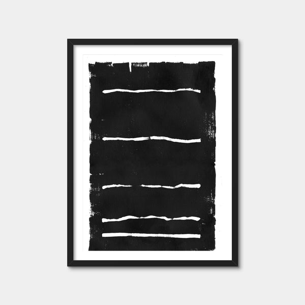 Black Background Wall Art — Framed Print Format preview
