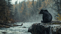 Black Bear River Wall Art