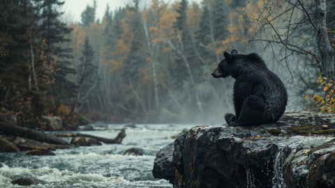 Black Bear River Wall Art