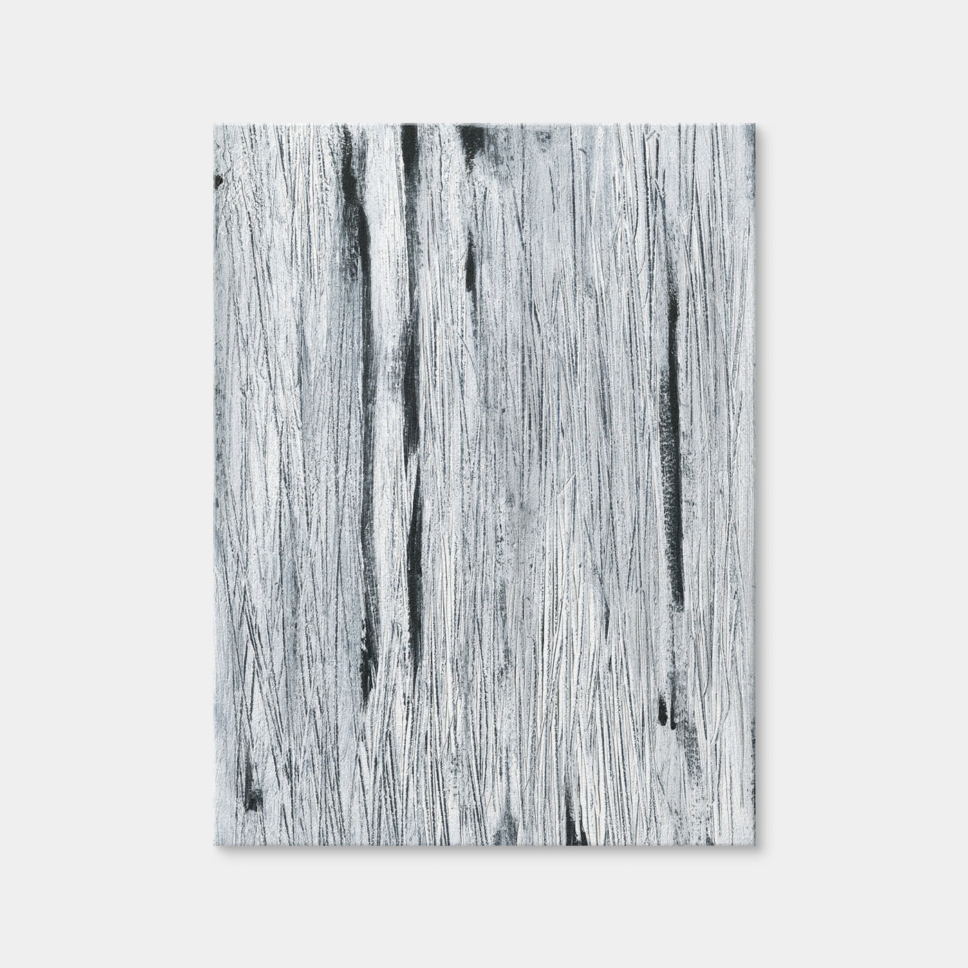 AUTO-MOCKUP WHITE | Black Lines Abstract | 1 Piece | Gallery Wrap Canvas | group=3x4