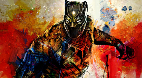 Black Panther Wall Art