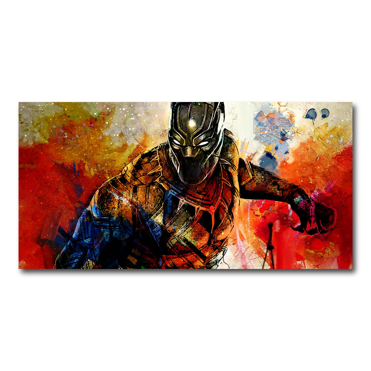 AUTO-MOCKUP WHITE | Black Panther | 1 Piece | Gallery Wrap Canvas | group=2x1
