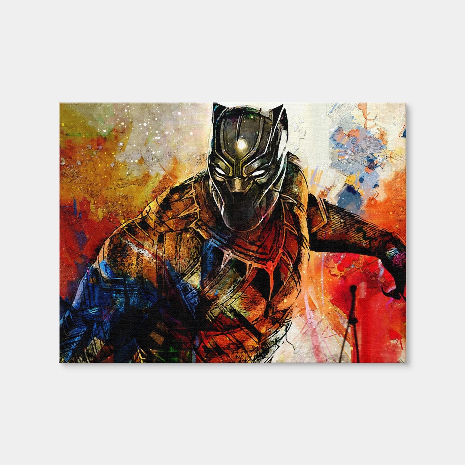AUTO-MOCKUP WHITE | Black Panther | 1 Piece | Gallery Wrap Canvas | group=4x3