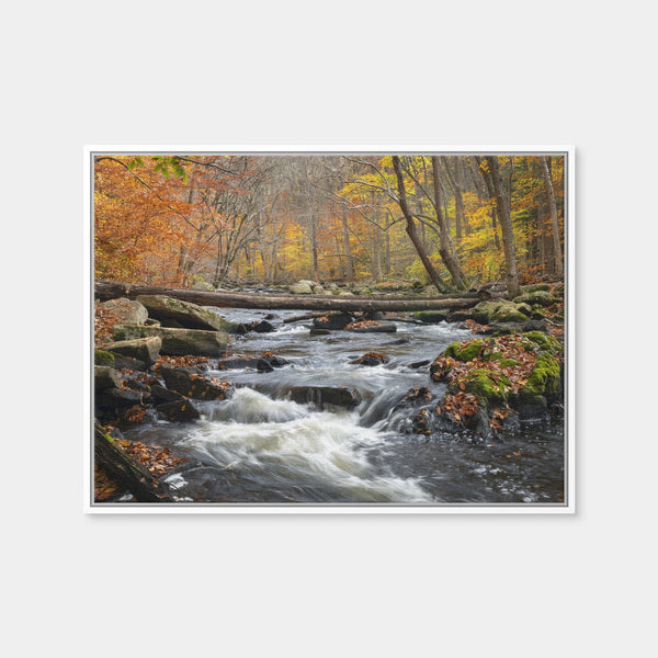 Black River Catskills NY Wall Art — Framed Canvas Format preview