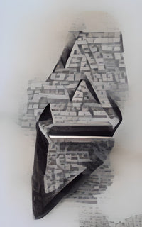 Black & White Illusion Wall Art