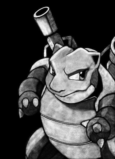 Blastoise Wall Art
