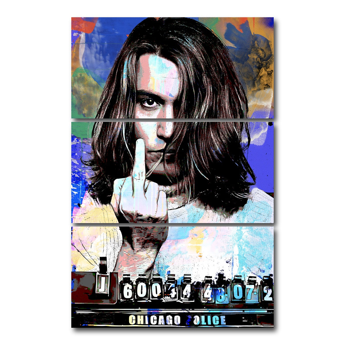 AUTO-MOCKUP WHITE | Blow Mugshot | 3 Piece | Gallery Wrap Canvas | group=12x24_stacked