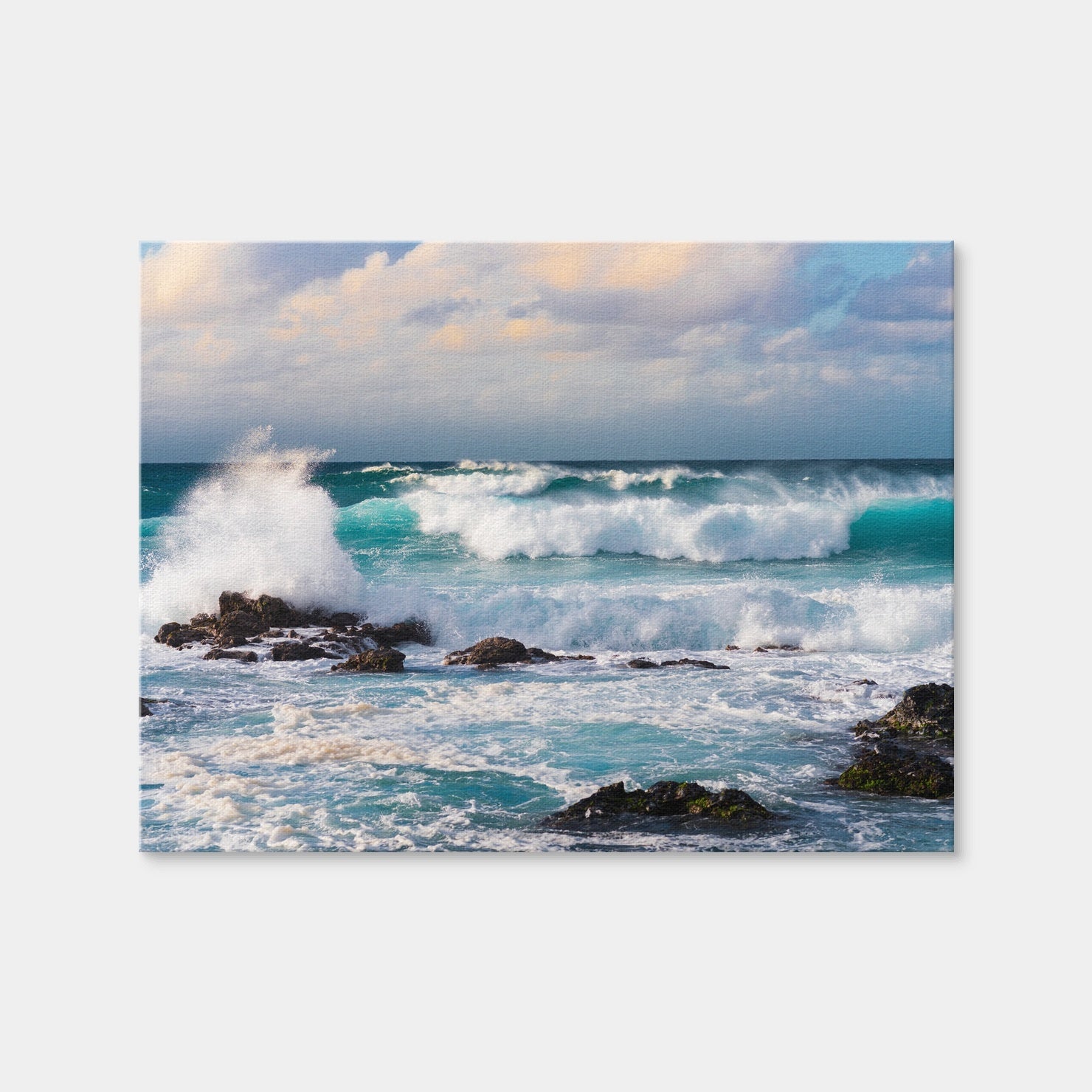 AUTO-MOCKUP WHITE | Blue Crash | 1 Piece | Gallery Wrap Canvas | group=4x3