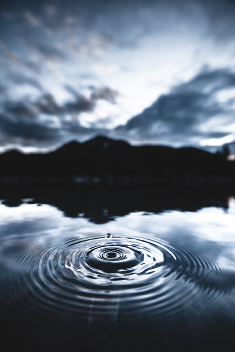 Blue Drop Wall Art