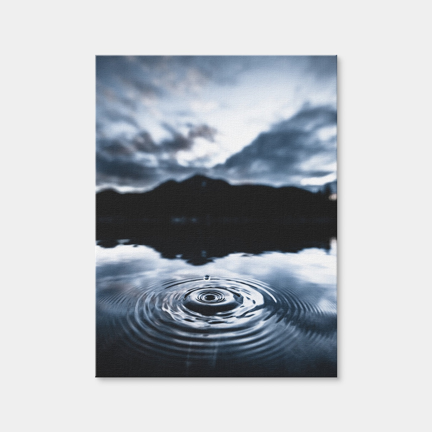 AUTO-MOCKUP WHITE | Blue Drop | 1 Piece | Gallery Wrap Canvas | group=3x4