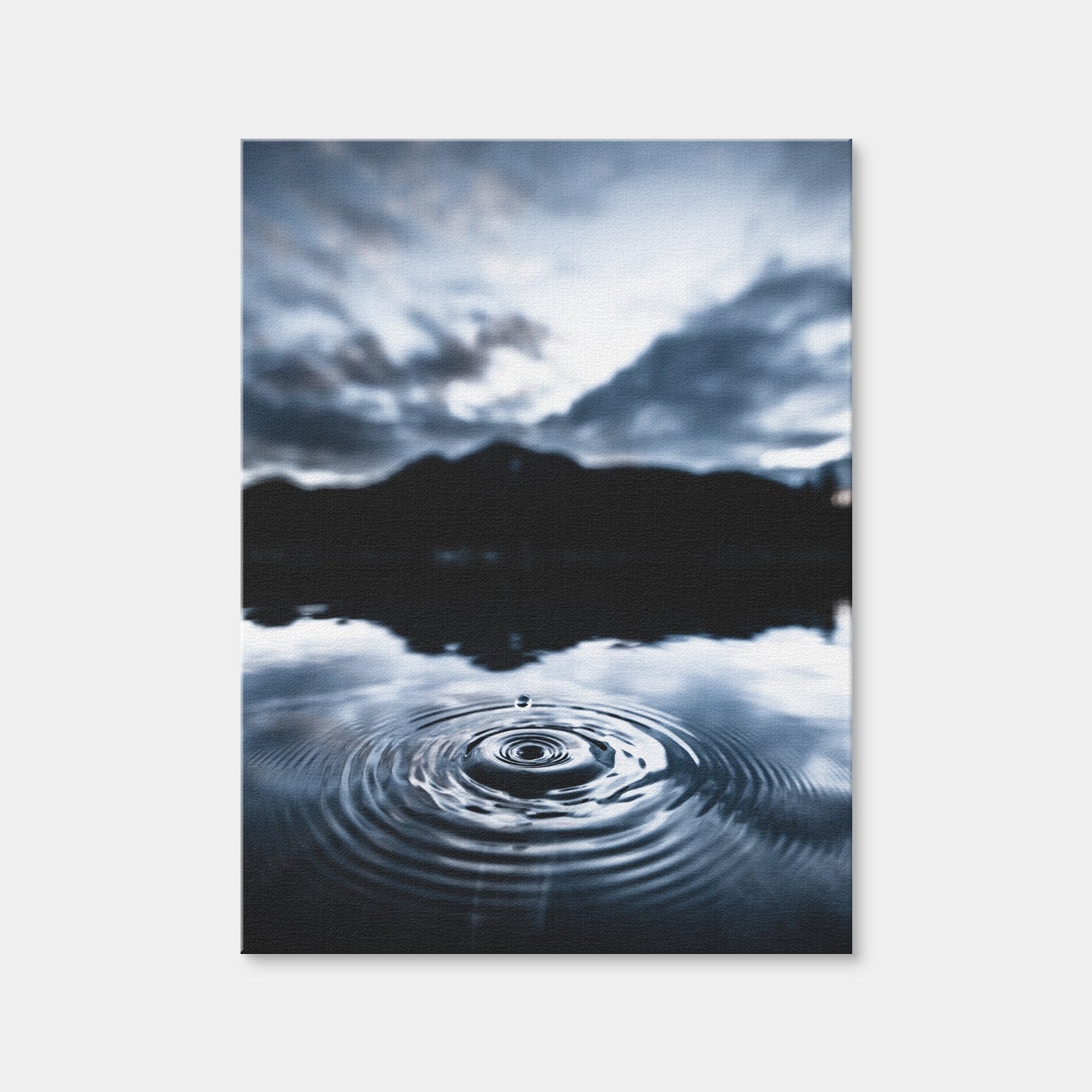 AUTO-MOCKUP WHITE | Blue Drop | 1 Piece | Gallery Wrap Canvas | group=3x4