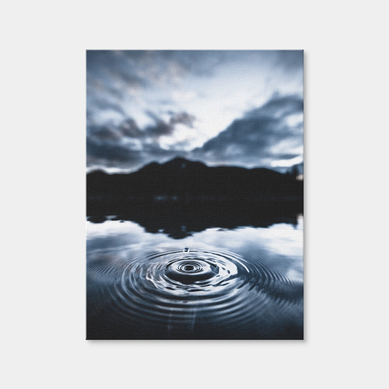 AUTO-MOCKUP WHITE | Blue Drop | 1 Piece | Gallery Wrap Canvas | group=3x4