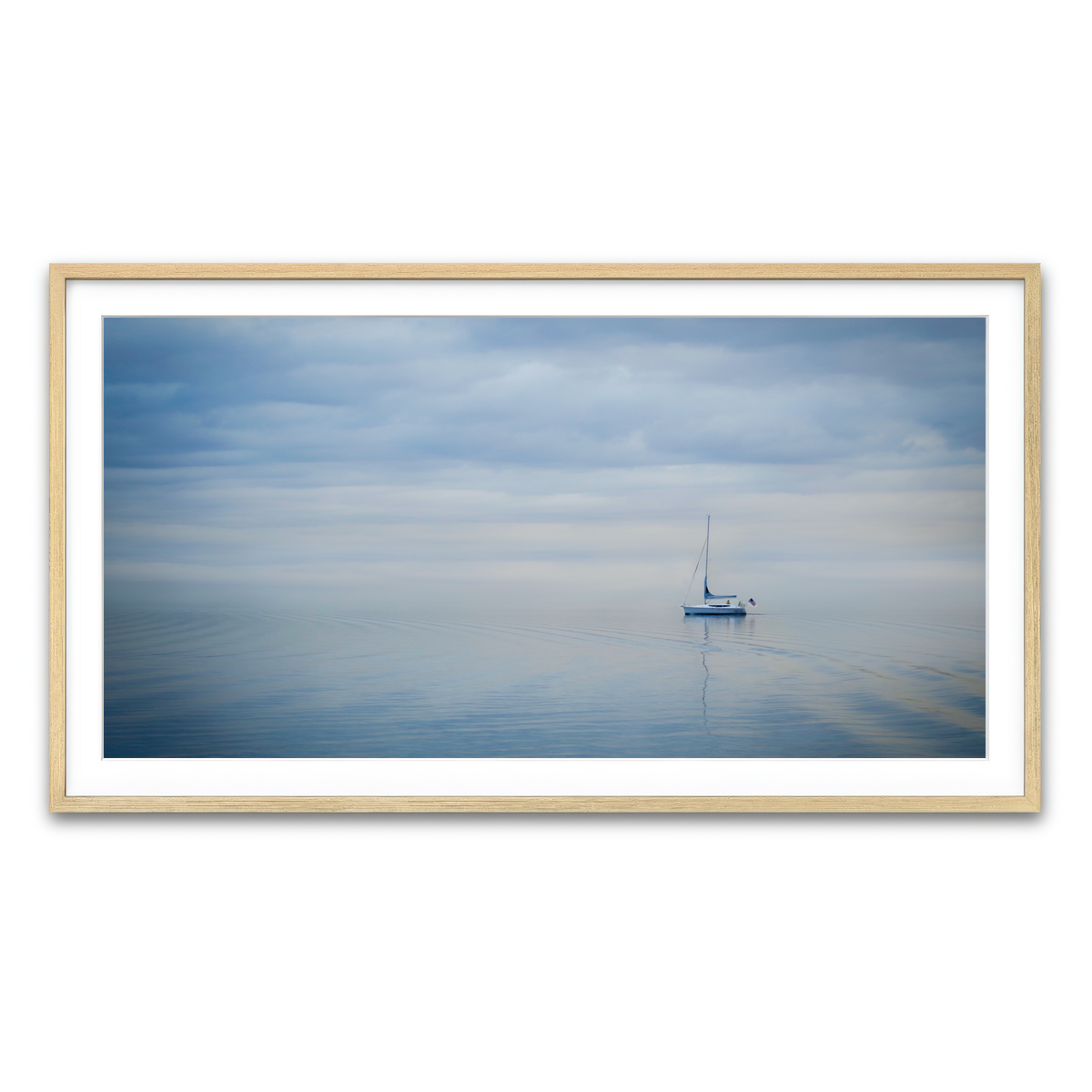 Framed Print 2x1 Natural