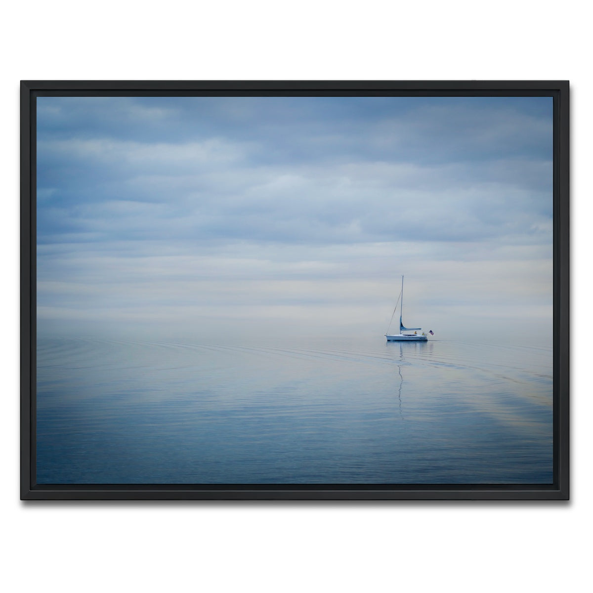AUTO-MOCKUP WHITE | Blue Hour Ride | 1 Piece | Black Framed Canvas | group=4x3