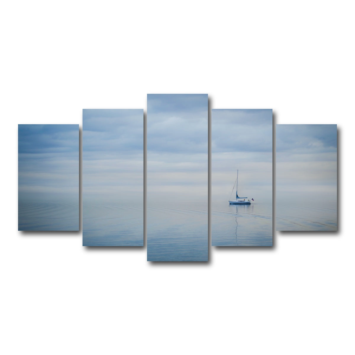 AUTO-MOCKUP WHITE | Blue Hour Ride | 5 Piece | Gallery Wrap Canvas | group=5_normal