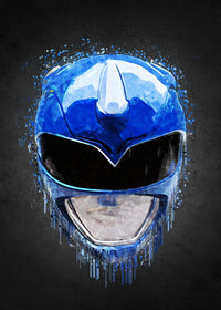 Blue Ranger Portrait Wall Art