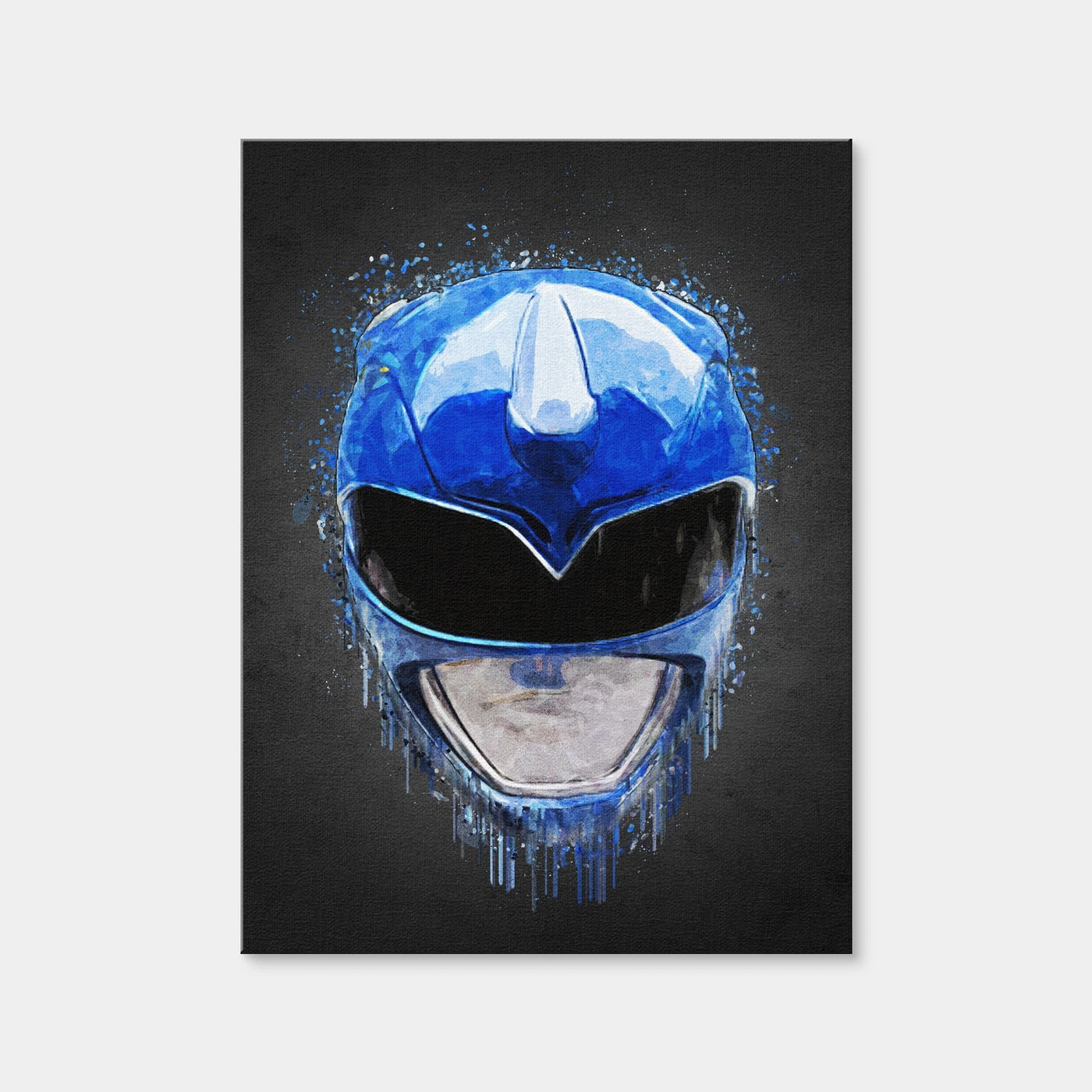 AUTO-MOCKUP WHITE | Blue Ranger Portrait | 1 Piece | Gallery Wrap Canvas | group=3x4
