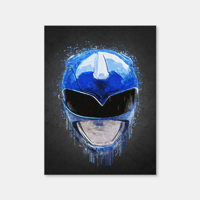 AUTO-MOCKUP WHITE | Blue Ranger Portrait | 1 Piece | Gallery Wrap Canvas | group=3x4