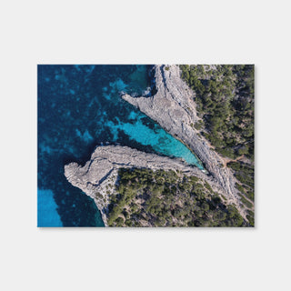 AUTO-MOCKUP WHITE | Blue and Green | 1 Piece | Gallery Wrap Canvas | group=4x3