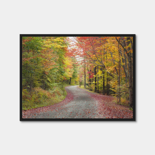 Blueberry Lane Wall Art — Framed Canvas Format preview
