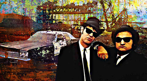 Blues Brothers Wall Art