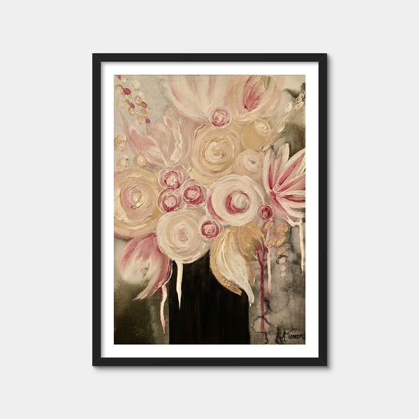 Blush Wall Art — Framed Print Format preview
