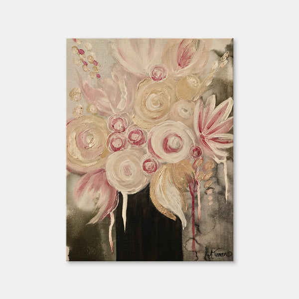 Blush Wall Art — Canvas Wrap Format preview