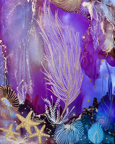 Blushing Reef Wall Art