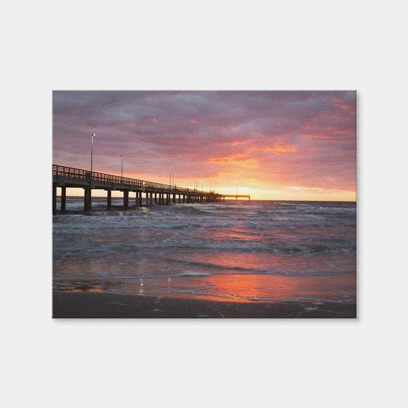 AUTO-MOCKUP WHITE | Bob Hall Pier Corpus Christi | 1 Piece | Gallery Wrap Canvas | group=4x3