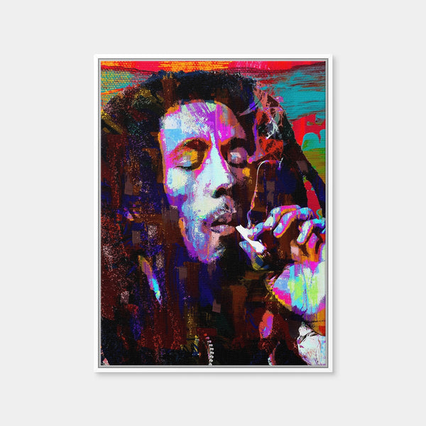 Bob Marley Joint Wall Art — Framed Canvas Format preview