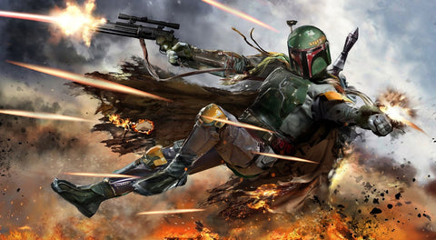 Boba Fett Wall Art