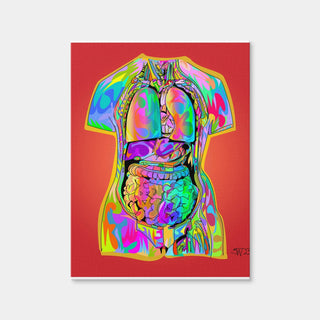 AUTO-MOCKUP WHITE | Body Organs | 1 Piece | Gallery Wrap | group=3x4