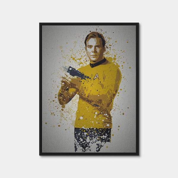 Boldly Go Wall Art — Framed Canvas Format preview