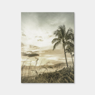 AUTO-MOCKUP WHITE | Bonita Beach Vintage Sunset | 1 Piece | Gallery Wrap Canvas | group=3x4