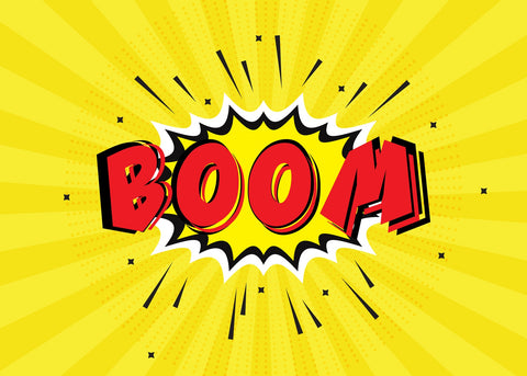 Boom Wall Art