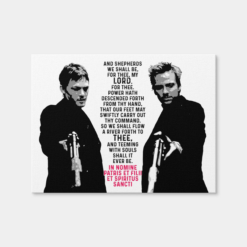 AUTO-MOCKUP WHITE | Boondock Saints | 1 Piece | Gallery Wrap Canvas | group=4x3