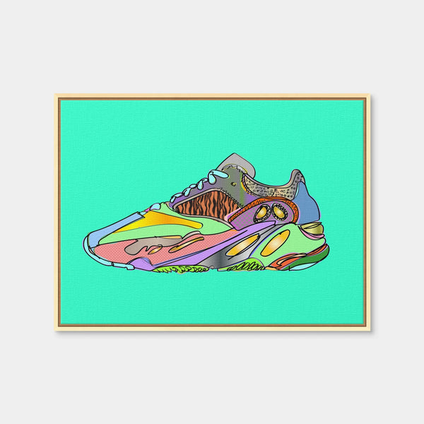 Boost Wall Art — Framed Canvas Format preview