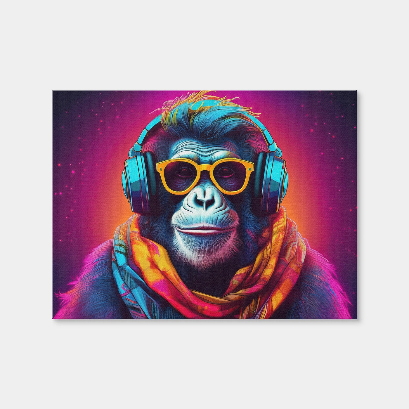 AUTO-MOCKUP WHITE | Boss Chimp | 1 Piece | Gallery Wrap Canvas | group=4x3