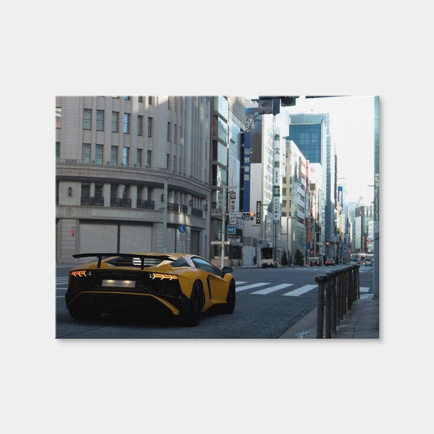 AUTO-MOCKUP WHITE | Boss Fight | 1 Piece | Gallery Wrap Canvas | group=4x3