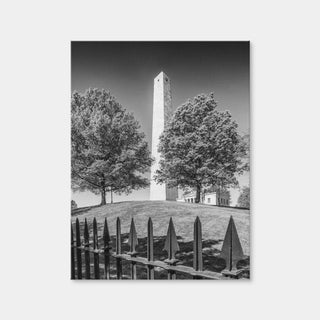 AUTO-MOCKUP WHITE | Boston Bunker Hill Monument | 1 Piece | Gallery Wrap Canvas | group=3x4