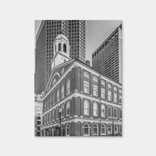 AUTO-MOCKUP WHITE | Boston Faneuil Hall | 1 Piece | Gallery Wrap Canvas | group=3x4