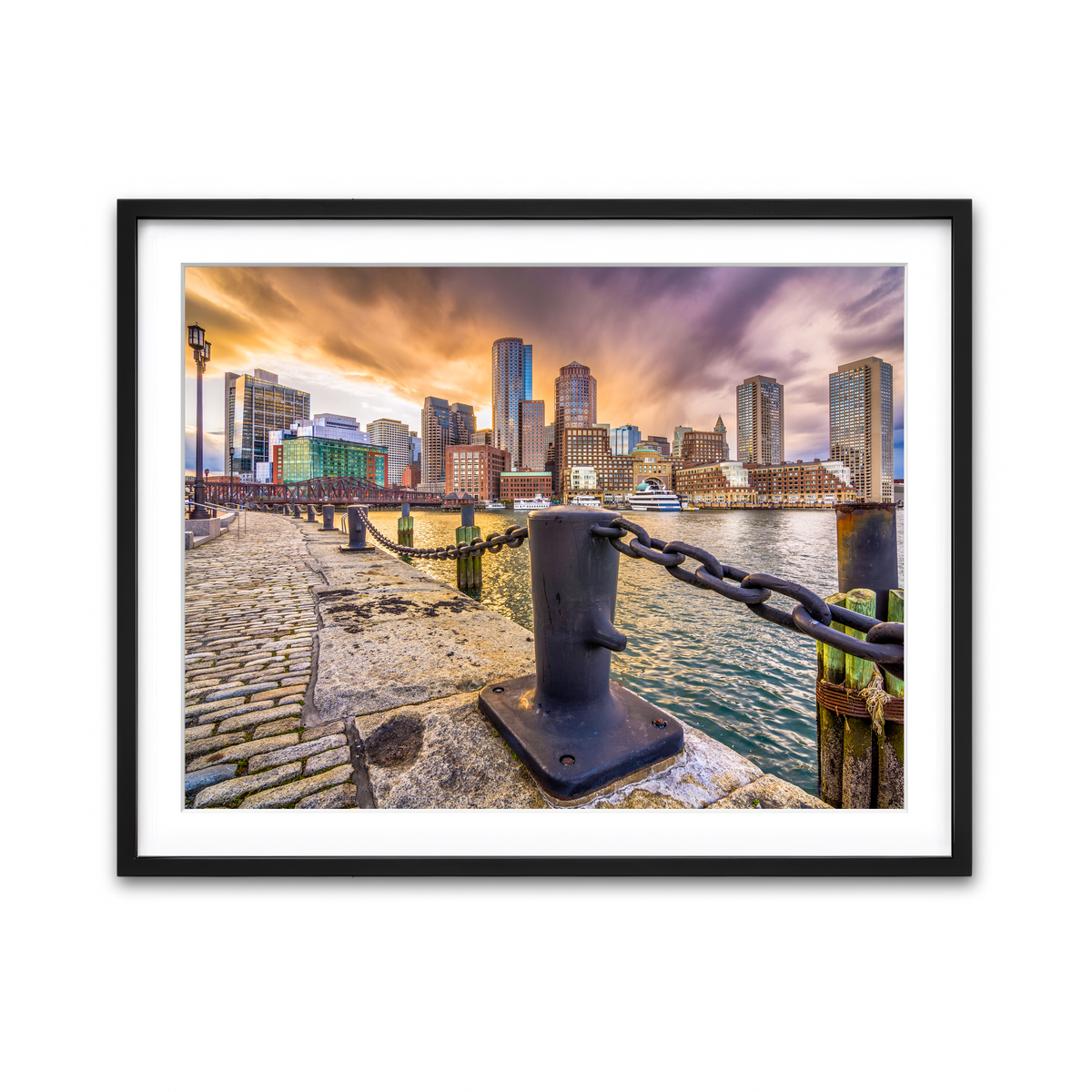 Framed Print 4x3 Black