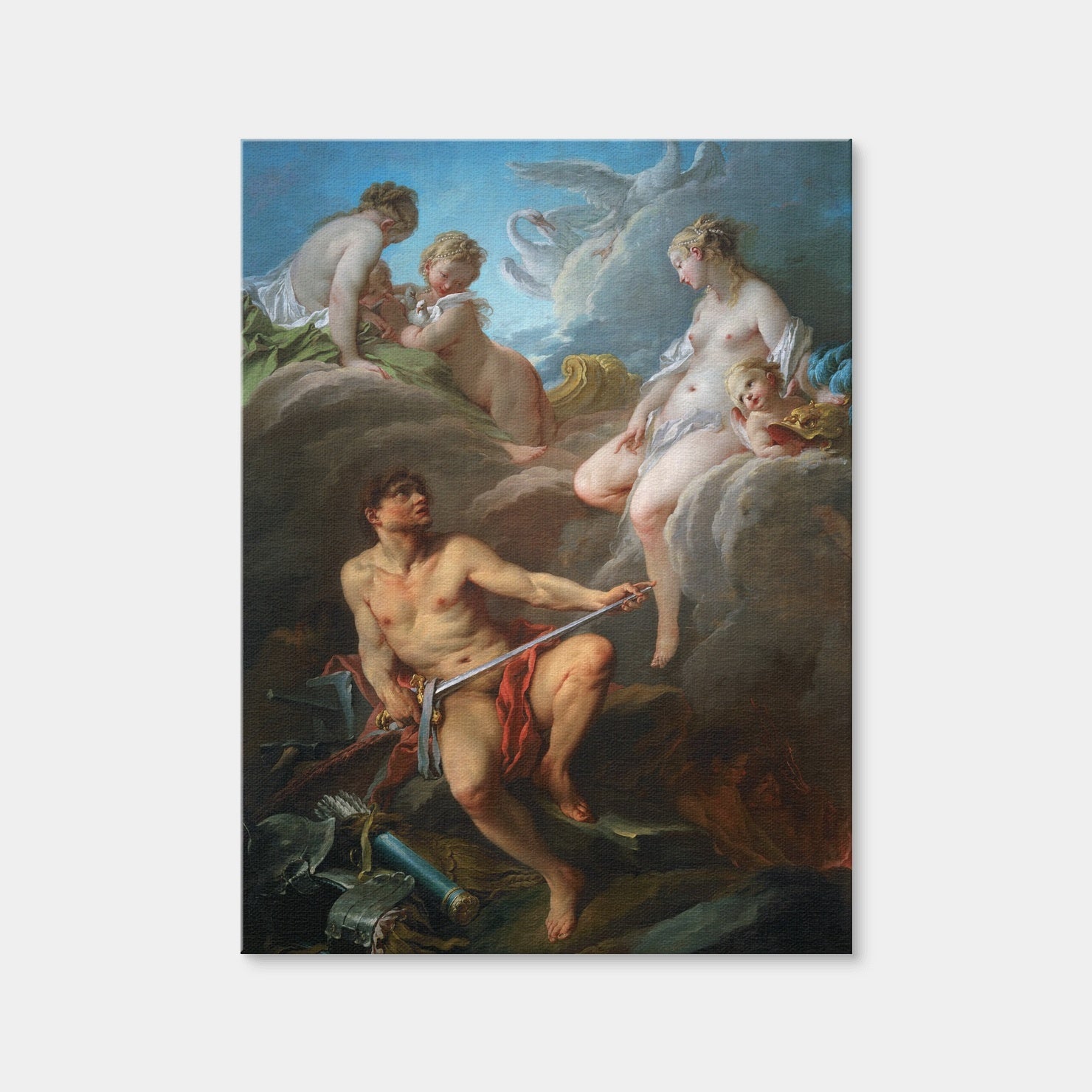 AUTO-MOCKUP WHITE | Boucher Venus | 1 Piece | Gallery Wrap Canvas | group=3x4