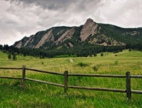 Boulder Flatirons Wall Art