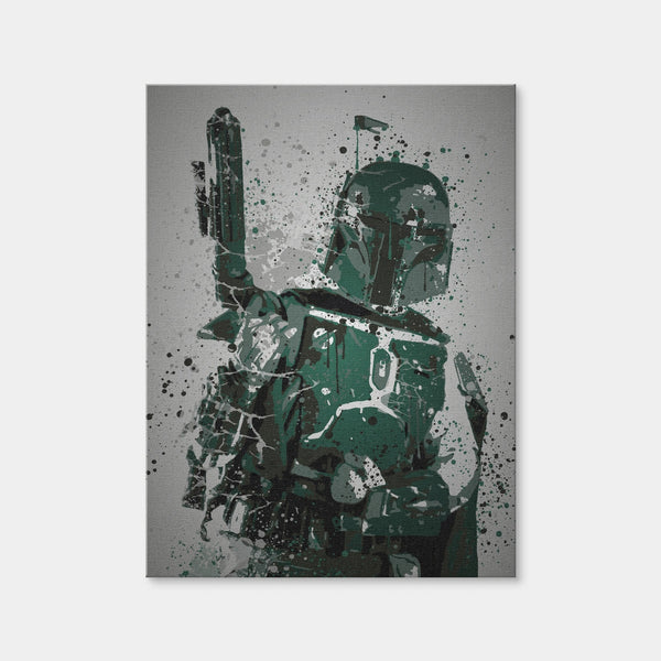Bounty Hunter Wall Art — Canvas Wrap Format preview
