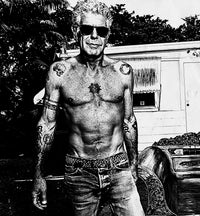 Bourdain Ripped in Ink Wall Art