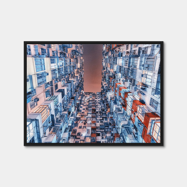 Boxes Wall Art — Framed Canvas Format preview