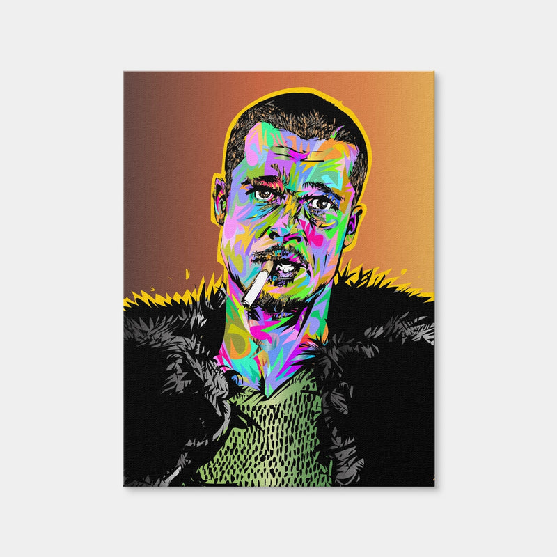 AUTO-MOCKUP WHITE | Brad Fight Club | 1 Piece | Gallery Wrap Canvas | group=3x4