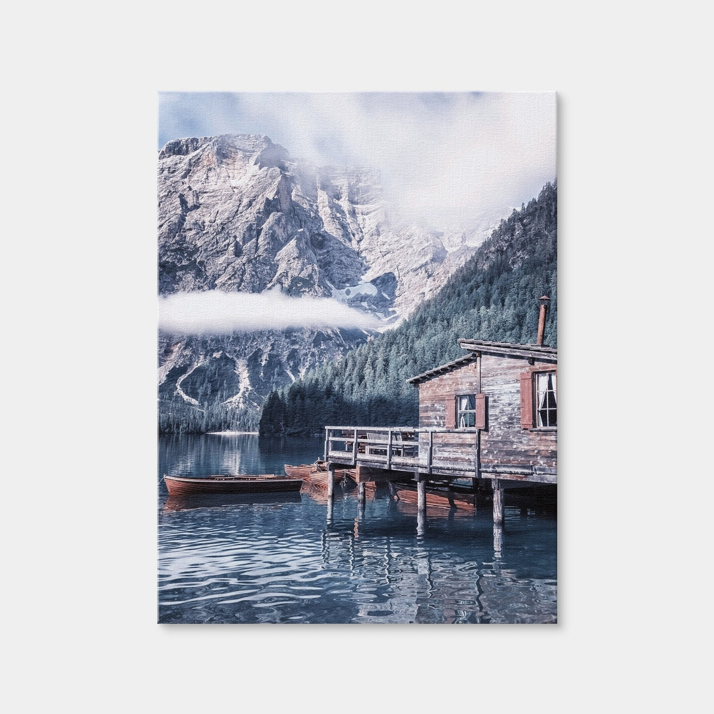 AUTO-MOCKUP WHITE | Braies Lake | 1 Piece | Gallery Wrap Canvas | group=3x4